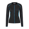 Front - Mountain Warehouse Womens/Ladies Fistral Contrast Detail Rash Top