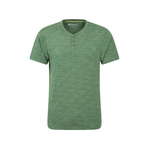 Front - Mountain Warehouse Mens Henley T-Shirt