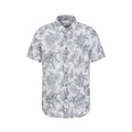 Front - Mountain Warehouse Mens Tropical Monstera Leaf Shirt