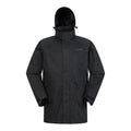Front - Mountain Warehouse Mens Westport Long Waterproof Jacket