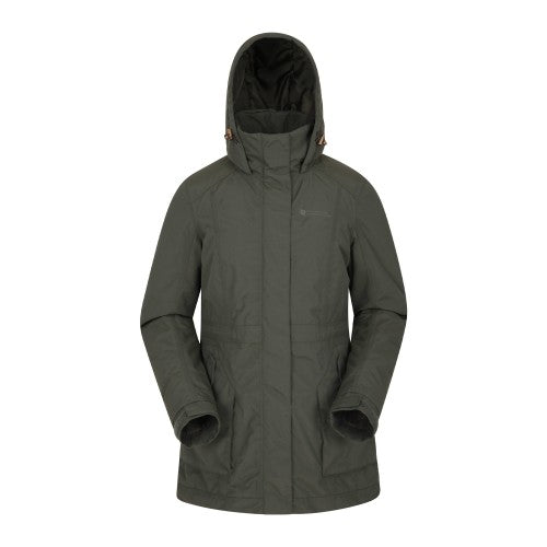 Front - Mountain Warehouse Womens/Ladies Street Padded Waterproof Jacket