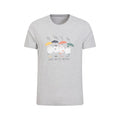 Front - Mountain Warehouse Mens Great British Weather T-Shirt