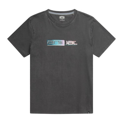 Front - Animal Mens Chase Logo Organic T-Shirt
