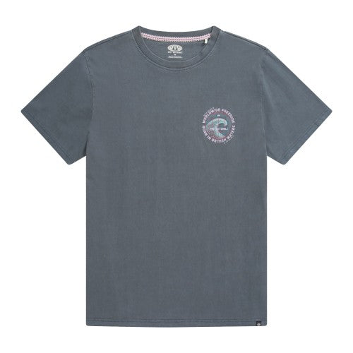 Front - Animal Mens Chase Back Print Organic T-Shirt