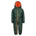 Front - Mountain Warehouse Baby Camo Waterproof Rain Suit