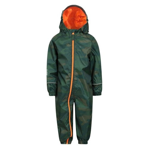 Mountain Warehouse Baby Camo Waterproof Rain Suit Discounts on