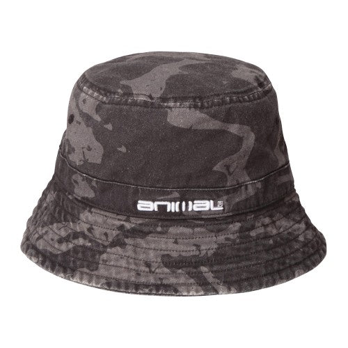 Front - Animal Mens Miles Camo Bucket Hat