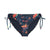 Front - Animal Womens/Ladies Iona Leaf Print Recycled Side Tie Bikini Bottoms