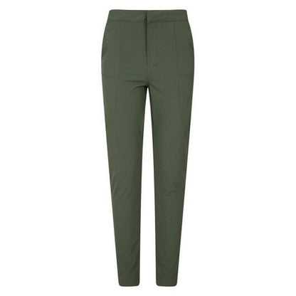 Front - Mountain Warehouse Womens/Ladies Kesugi Slim Hiking Trousers