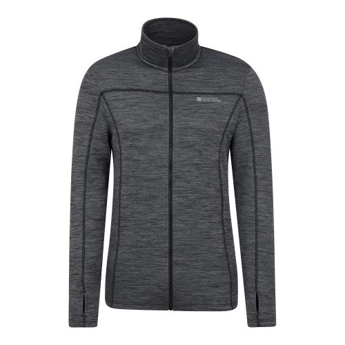 Front - Mountain Warehouse Mens Finsbury Full Zip Midlayer
