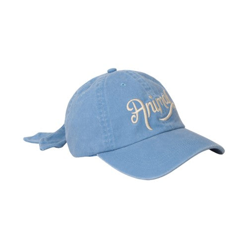 Front - Animal Womens/Ladies Organic Tie Back Baseball Cap