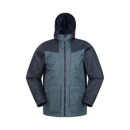 Front - Mountain Warehouse Mens Windstorm Extreme Waterproof Jacket