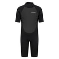 Front - Mountain Warehouse Childrens/Kids Shorty Logo Wetsuit