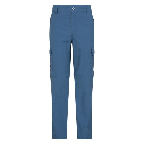 Front - Mountain Warehouse Mens Explore Zip-Off Trousers