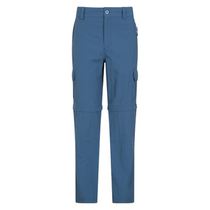 Front - Mountain Warehouse Mens Explore Zip-Off Trousers