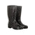 Front - Mountain Warehouse Womens/Ladies Splash Animal Print Wide Calf Wellington Boots