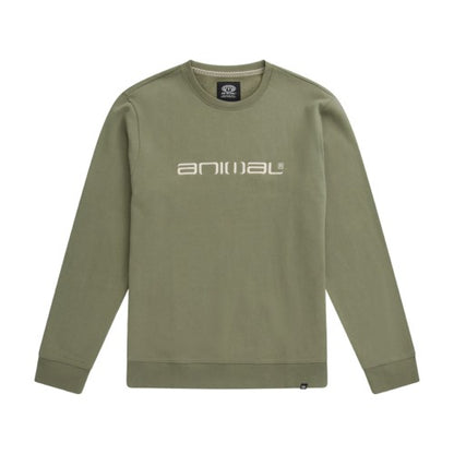 Front - Animal Mens Driver Organic Sweatshirt