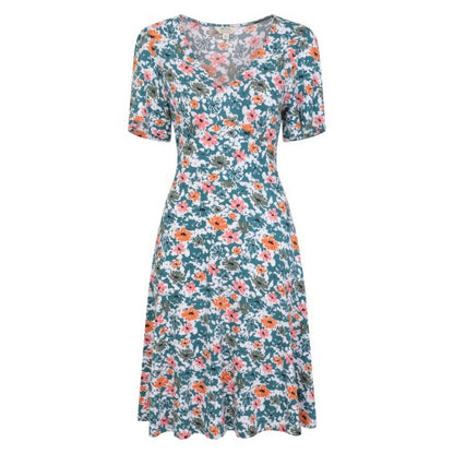 Front - Mountain Warehouse Womens/Ladies Como Floral Dress