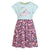 Front - Mountain Warehouse Girls Poppy Leopard Print Organic Cotton Dress