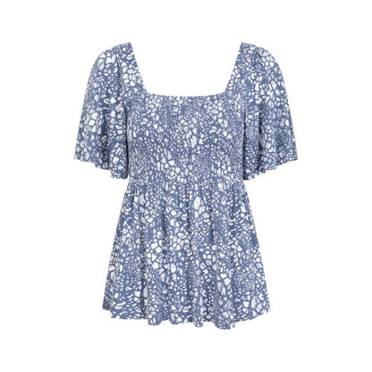 Front - Mountain Warehouse Womens/Ladies Hydra Shirred Top
