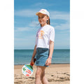 Front - Animal Childrens/Kids Elane Organic Cropped T-Shirt