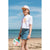 Front - Animal Childrens/Kids Elane Organic Cropped T-Shirt