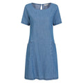 Front - Mountain Warehouse Womens/Ladies Flora Denim UV Protection Dress