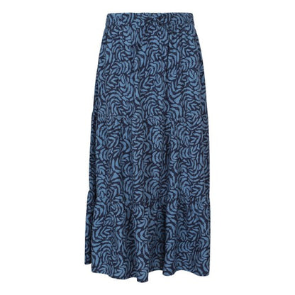 Front - Mountain Warehouse Womens/Ladies Palermo Tiered Midi Skirt