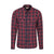 Front - Mountain Warehouse Mens Trace Flannel Long-Sleeved Shirt