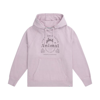 Front - Animal Womens/Ladies Kaya Graphic Print Organic Hoodie