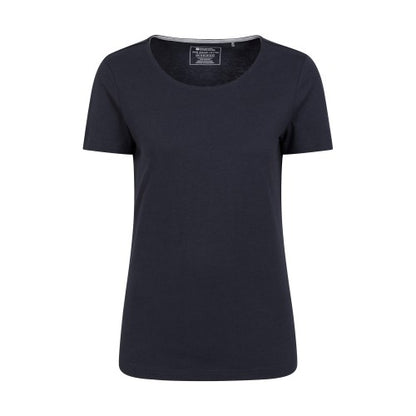 Front - Mountain Warehouse Womens/Ladies Eden Organic V Neck T-Shirt