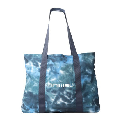Front - Animal Tie Dye Recycled Shoulder Bag