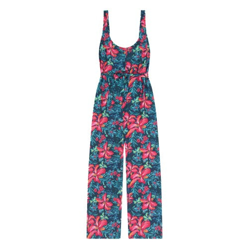 Front - Animal Womens/Ladies Flora EcoVero Capri Jumpsuit