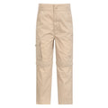 Front - Mountain Warehouse Childrens/Kids Zip-Off Active Trousers