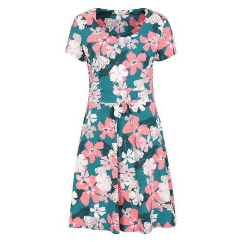 Front - Mountain Warehouse Womens/Ladies Orchid UV Protection Skater Dress