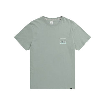 Front - Animal Mens Jacob Back Print Organic T-Shirt