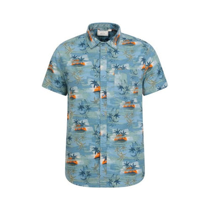 Front - Mountain Warehouse Mens Tropical Shirt