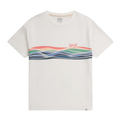 Front - Animal Womens/Ladies Phoenix Stripe Organic T-Shirt