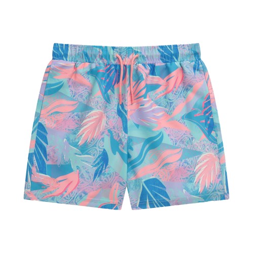 Front - Animal Childrens/Kids Jetsetter Leaf Print Recycled Boardshorts