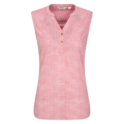 Front - Mountain Warehouse Womens/Ladies Petra Printed Sleeveless Top