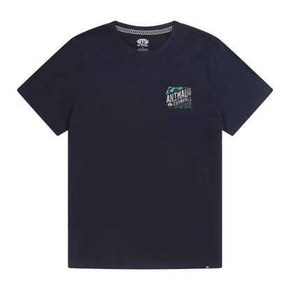 Front - Animal Mens Jacob Organic T-Shirt