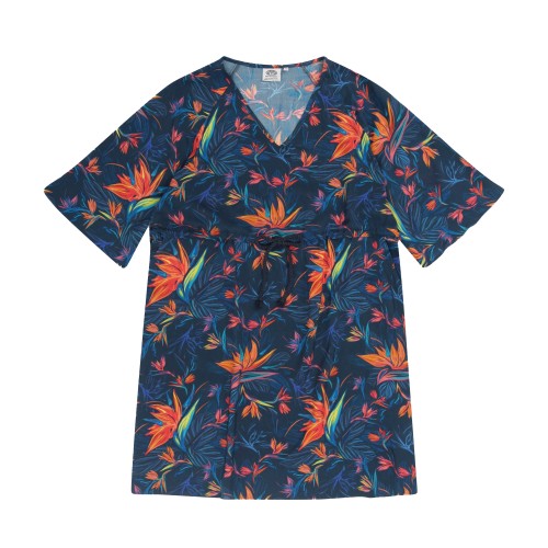 Front - Animal Womens/Ladies Jasmine Tie Dye Dress