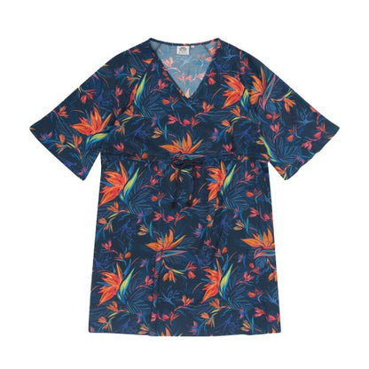 Front - Animal Womens/Ladies Jasmine Tie Dye Dress