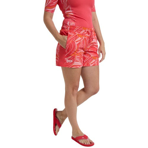 Front - Animal Womens/Ladies Freya Printed Panelled Boardshorts