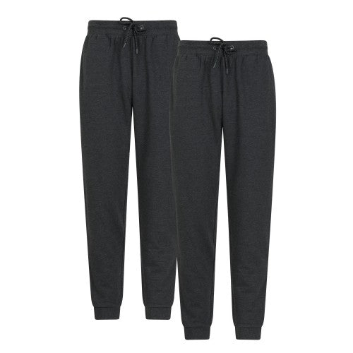 Front - Mountain Warehouse Mens Jogging Bottoms (Pack of 2)