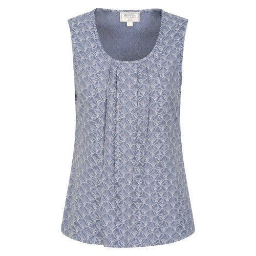 Front - Mountain Warehouse Womens/Ladies Orchid Seashells Vest Top