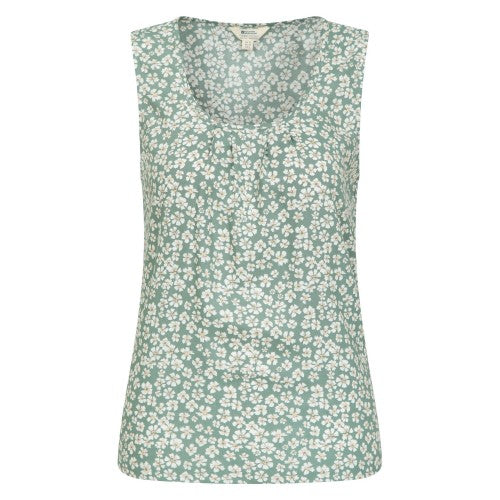 Front - Mountain Warehouse Womens/Ladies Orchid Floral Vest Top