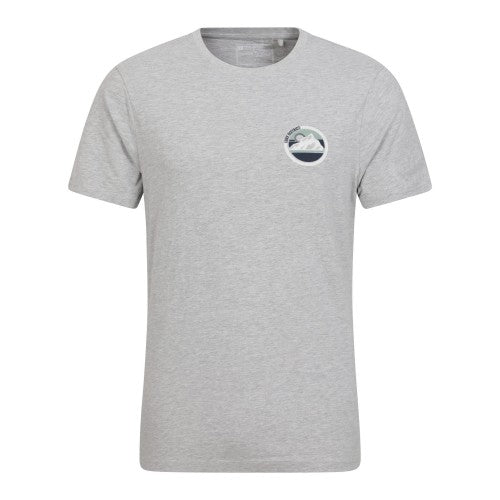 Front - Mountain Warehouse Mens Lake District Mountain T-Shirt