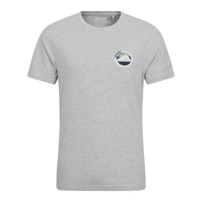 Front - Mountain Warehouse Mens Lake District Mountain T-Shirt