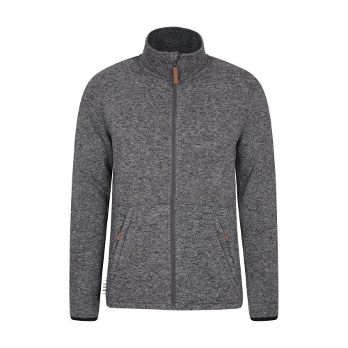 Front - Mountain Warehouse Mens Idris II Full Zip Fleece Jacket